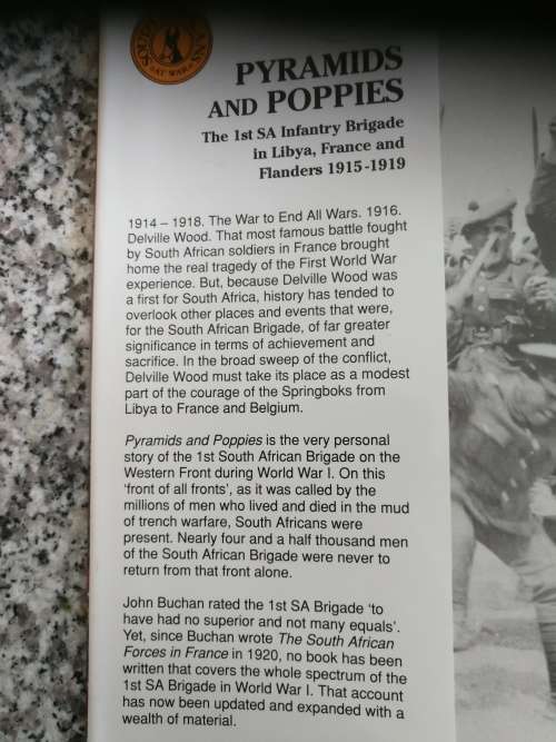 PYRAMIDS AND POPPIES PETER K A DIGBY The 1st Infantry Brigade in Libya France and Flanders