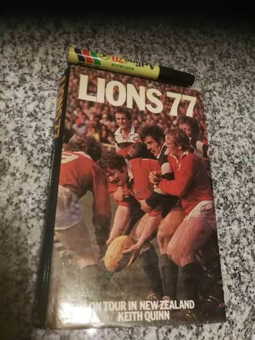 LIONS 77 On Tour in NEW ZEALAND KEITH QUINN 1977