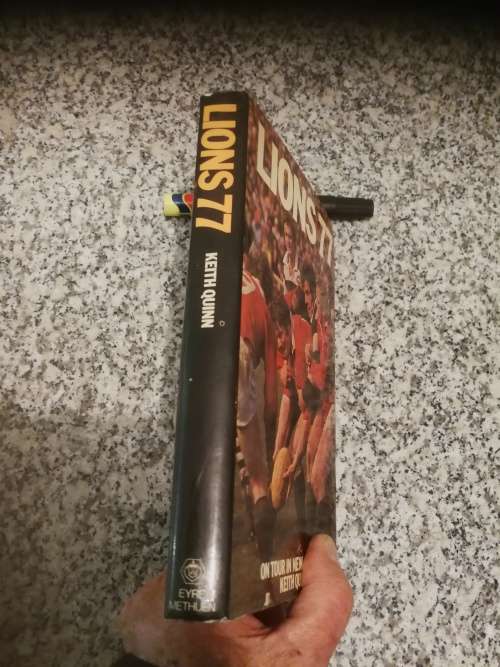 LIONS 77 On Tour in NEW ZEALAND KEITH QUINN 1977