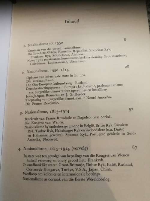 NASIONALISME  Prof Dr D J Kotze  Deel Twee van Nationalisme as Historiese Faktor