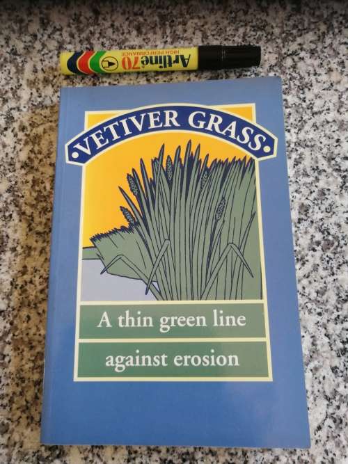 VETIVER GRASS A thin green line against erosion grasses soil erosion