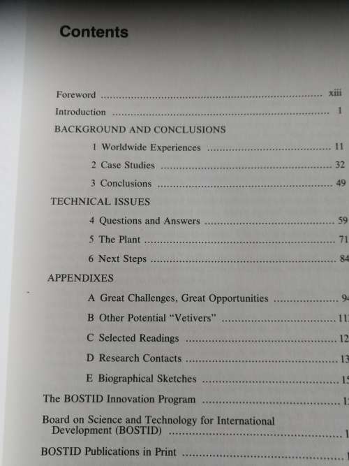 VETIVER GRASS A thin green line against erosion grasses soil erosion