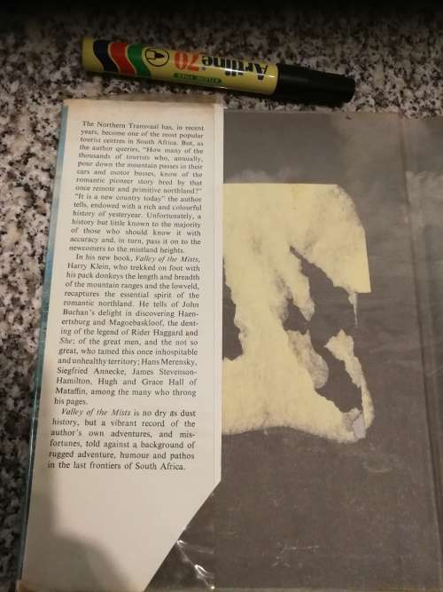 VALLEY OF THE MISTS HARRY KLEIN (  ex Library book )