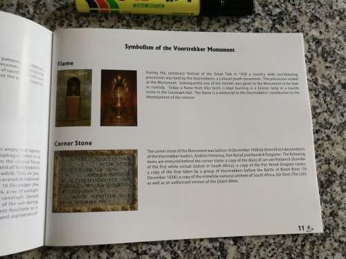 The VOORTREKKER MONUMENT Pretoria Visitor`s Guide and Souvenir revised edition 2007