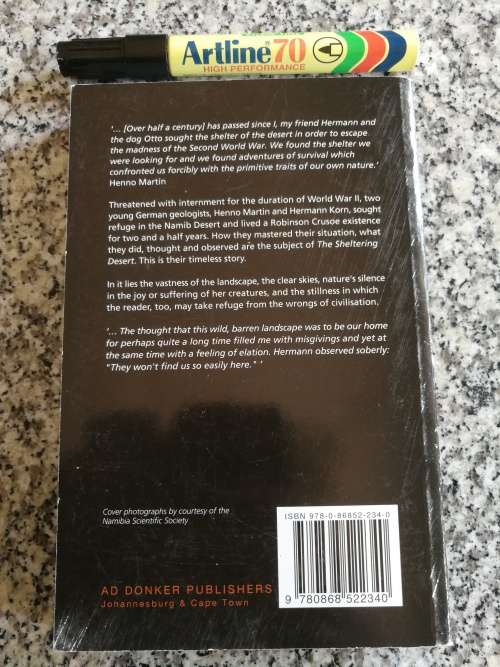 THE SHELTERING DESERT HENNO MARTIN ( Softcover )