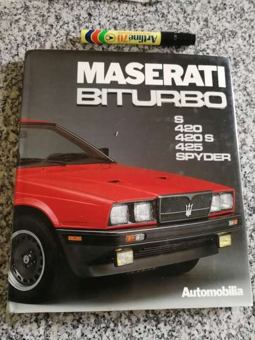 MASERATI BITURBO S 420 420 S 425 SPYDER AUTOMOBILLIA STEFANO PASINI