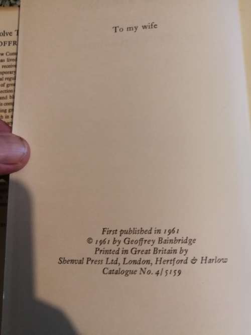 RESOLVE THIS DAY GEOFFREY BAINBRIDGE