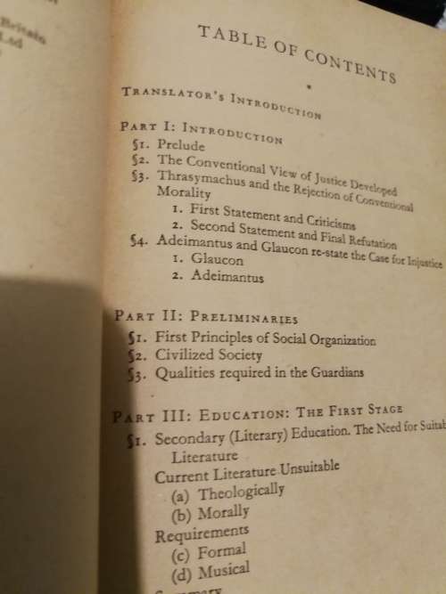 PLATO THE REPUBLIC Translated by H D P LEE The Penguin Classic 1961 ( Softcover )