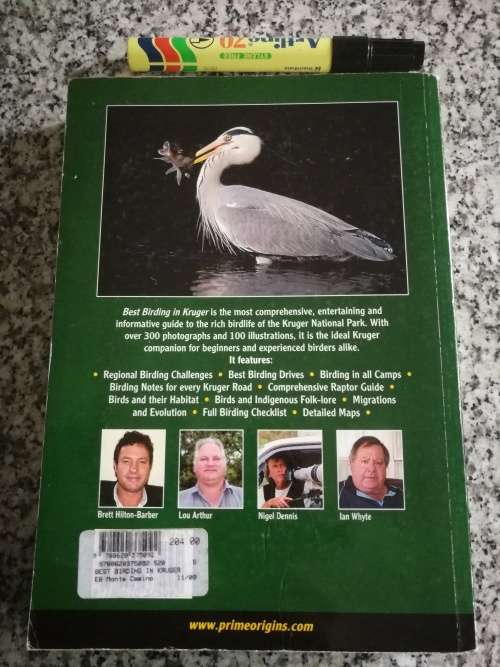 BEST BIRDING IN KRUGER BRETT HILTON-BARBER and LOU ARTHUR ( Kruger National Park birds bird watching