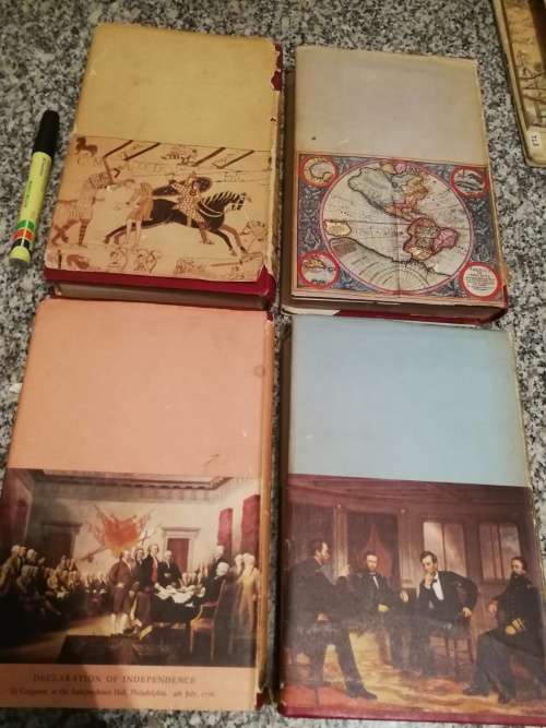 4 books A HISTORY OF THE ENGLISH SPEAKING PEOPLES WINSTON S CHURCHILL  all four books D/j Poor