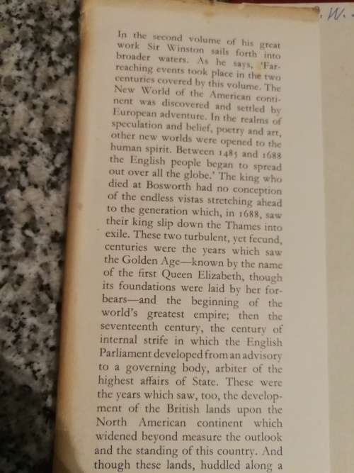 4 books A HISTORY OF THE ENGLISH SPEAKING PEOPLES WINSTON S CHURCHILL  all four books D/j Poor