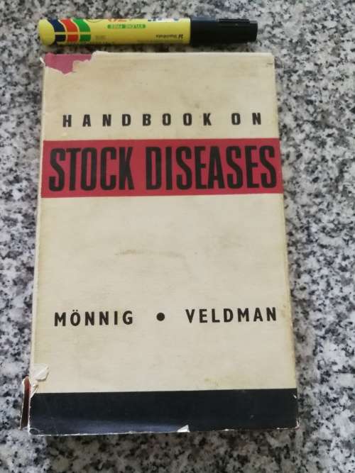 HANDBOOK ON STOCK DISEASES MONNIG VELDMAN (  farming livestock agriculture )