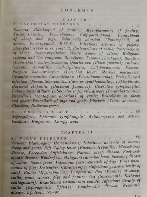 HANDBOOK ON STOCK DISEASES MONNIG VELDMAN (  farming livestock agriculture )