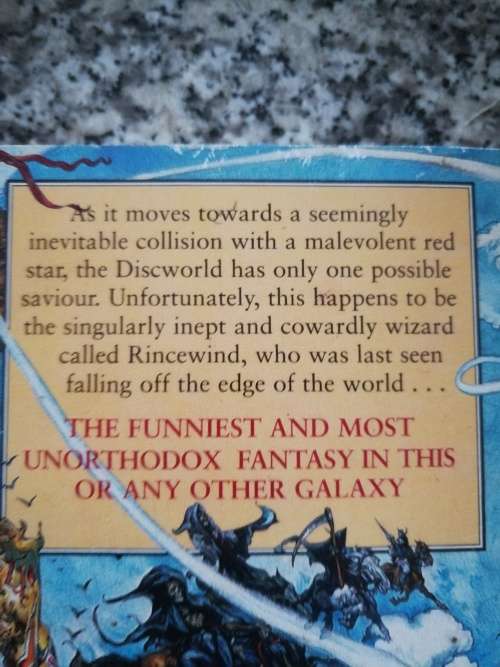 THE LIGHT FANTASTIC  TERRY PRACHETT ( Discworld Novel )