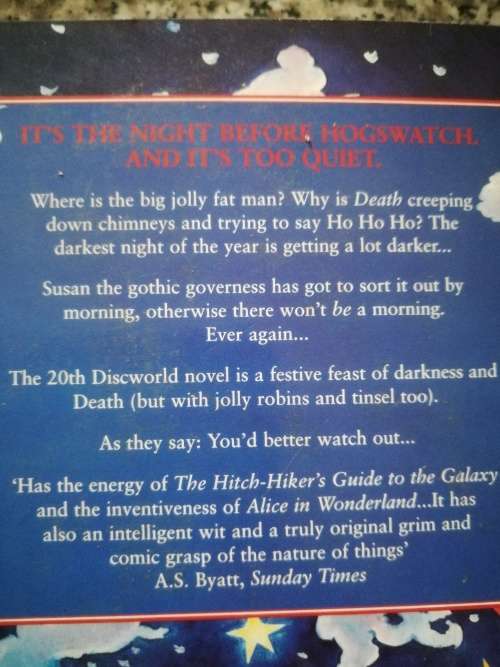 HOGFATHER  TERRY PRACHETT ( A Discworld Novel )