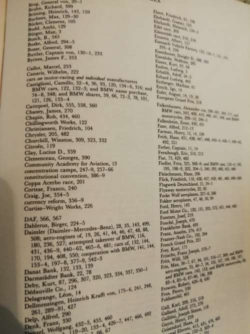 THE BMW STORY A Company in its Time by HORST MONNICH Motor Cars 588  pages  Note description