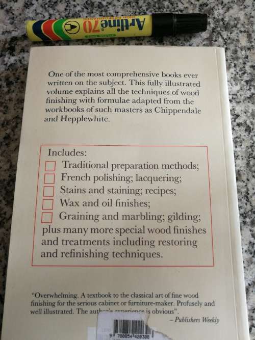The COMPLETE Manual of WOOD FINISHING FREDERICK OUGHTON woodworking
