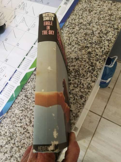 WILBUR SMITH EAGLE IN THE SKY HEINEMAN First Edition 1974