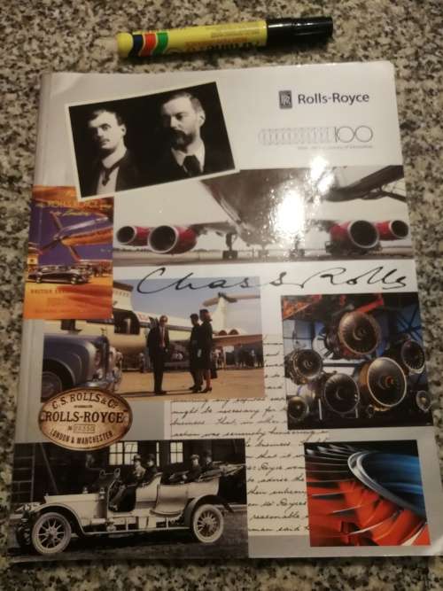 ROLLS ROYCE 1904 - 2004 A CENTURY OF INNOVATION DAVID HOWIE (  aviation and motor cars )