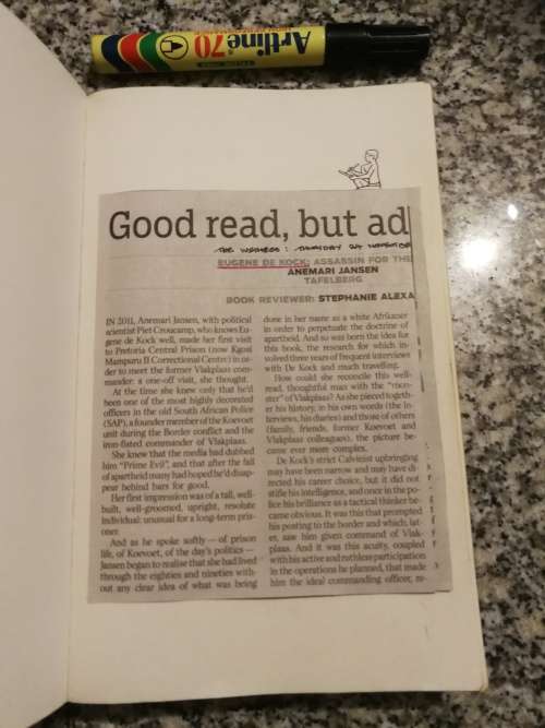 EUGENE de KOCK Sluipmoordenaar van die Staat ANEMARI JANSEN