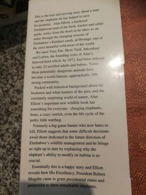 THE PRESIDENTIAL ELEPHANTS of ZIMBABWE Plus BATTLE FOR THE PRESIDENT`S ELEPHANTS 2 Books