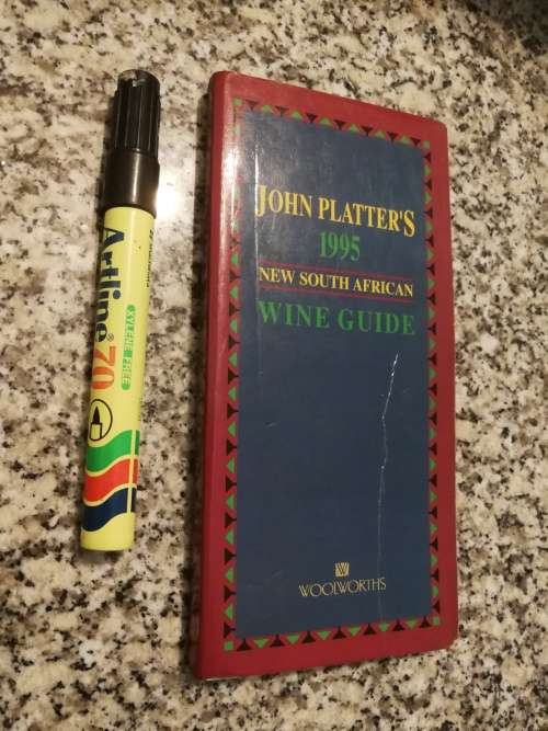 JOHN PLATTER`S 1995 NEW SOUTH AFRICAN WINE GUIDE 1995 (  PLATTERS PLATTER )
