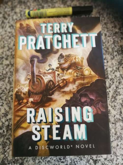 TERRY PRATCHETT RAISING STEAM A DISCWORLD NOVEL Hardcover