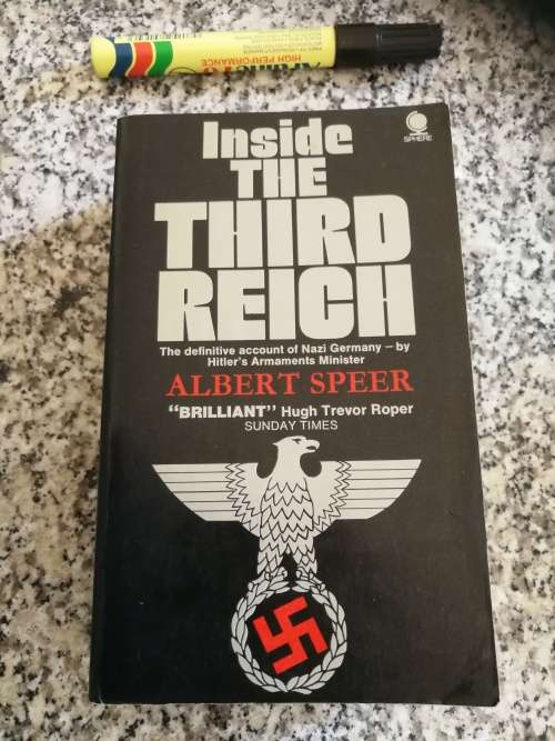 Books INSIDE THE THIRD REICH ALBERT SPEER A Definitive account of Nazi Germany Hitler`s