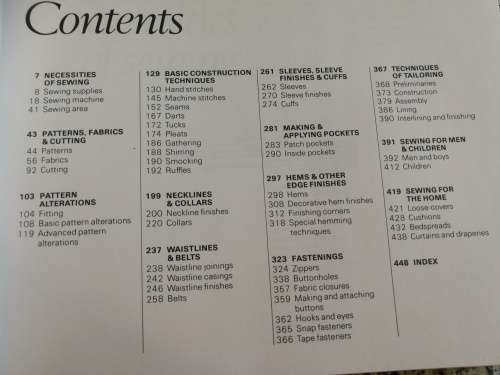 Readers Digest COMPLETE GUIDE TO SEWING 1999 Edition