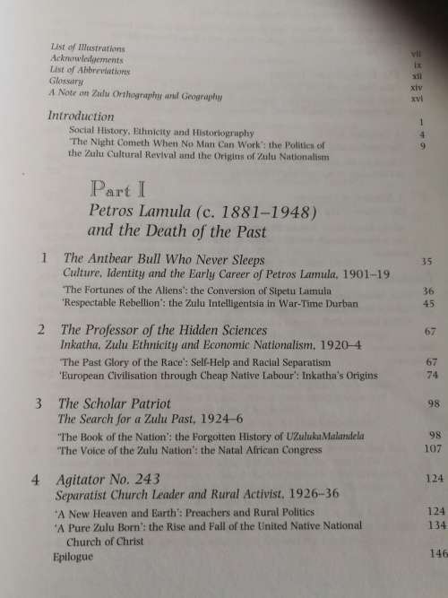 RESTLESS IDENTITIES Signatures of Nationalism Zulu Ethnicity and History PETROS LAMULA & LYMON MALIN