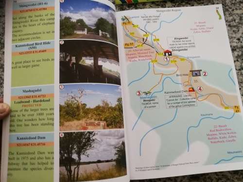 KRUGER NATIONAL PARK PETER`S GUIDE PETER DERICHS