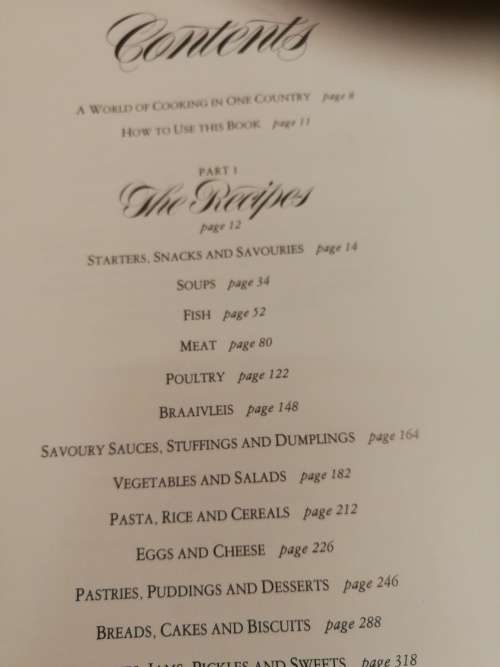 SOUTH AFRICAN COOKBOOK Readers Digest Cook Book  ( recipes  cooking )