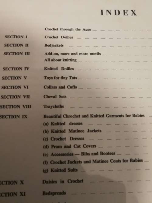 CROCHET AND FINE KNITTING E E VISSER 4th Edition big range of beautiful and practical patterns