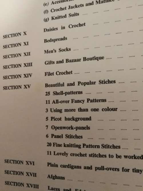 CROCHET AND FINE KNITTING E E VISSER 4th Edition big range of beautiful and practical patterns