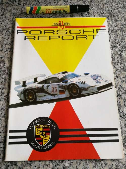PORSCHE REPORT PORSCHE CLUB SOUTH AFRICA Issue ten of 1996 (no. 10 of 10 issued in 1996 )