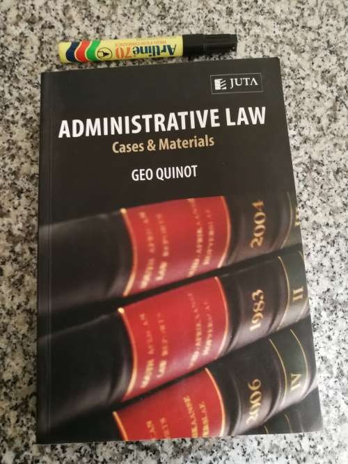 ADMINISTRATIVE LAW CASES & MATERIALS GEO QUINOT 2008
