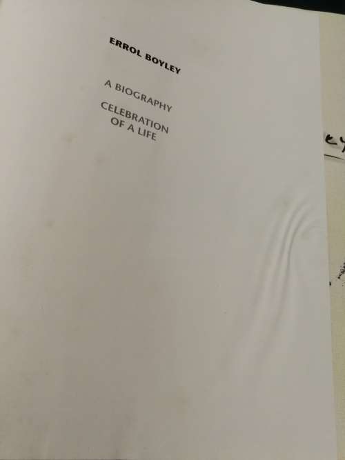 ERROL BOYLEY ( Ltd Edition & SIGNED ) BIOGRAPHY CELEBRATION OF A LIFE JOCELYN BOYLEY ART PAINTING