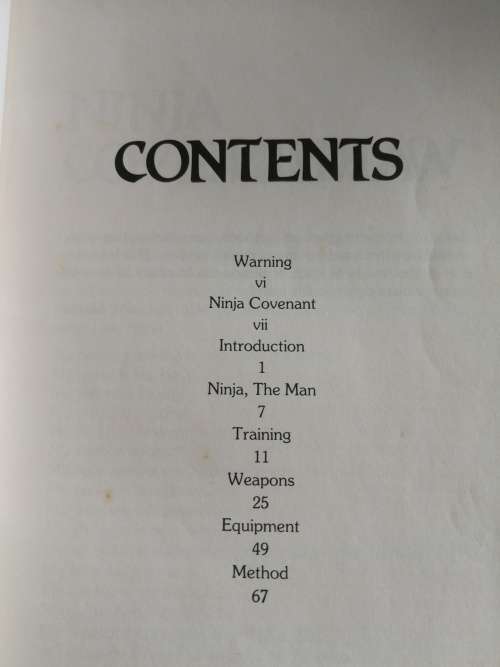 TIGER SCROLL OF THE KOGA NINJA (   weapons training techniques martial arts )