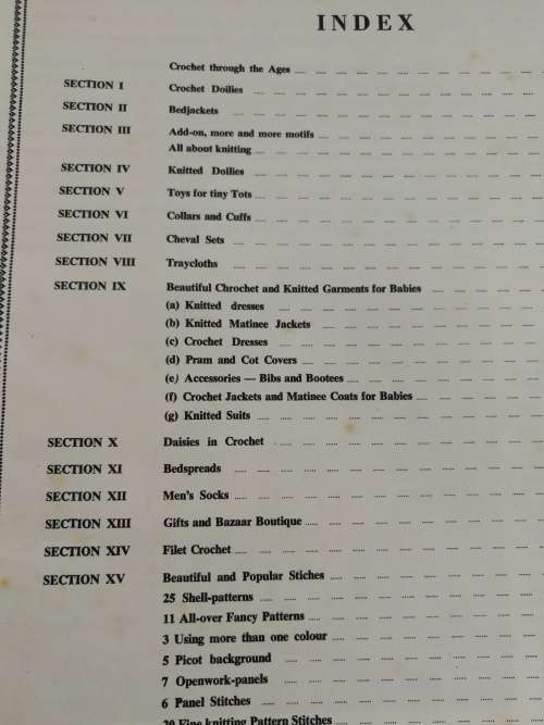 CROCHET AND FINE KNITTING E E VISSER 3rd Edition big range of beautiful and practical patterns