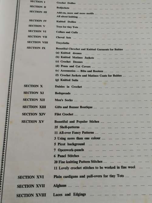 CROCHET AND FINE KNITTING E E VISSER 3rd Edition big range of beautiful and practical patterns