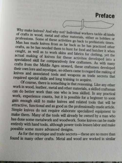 HOW TO MAKE YOUR OWN KNIVES .....etc by PERCY W BLANDFORD A Step by step guide
