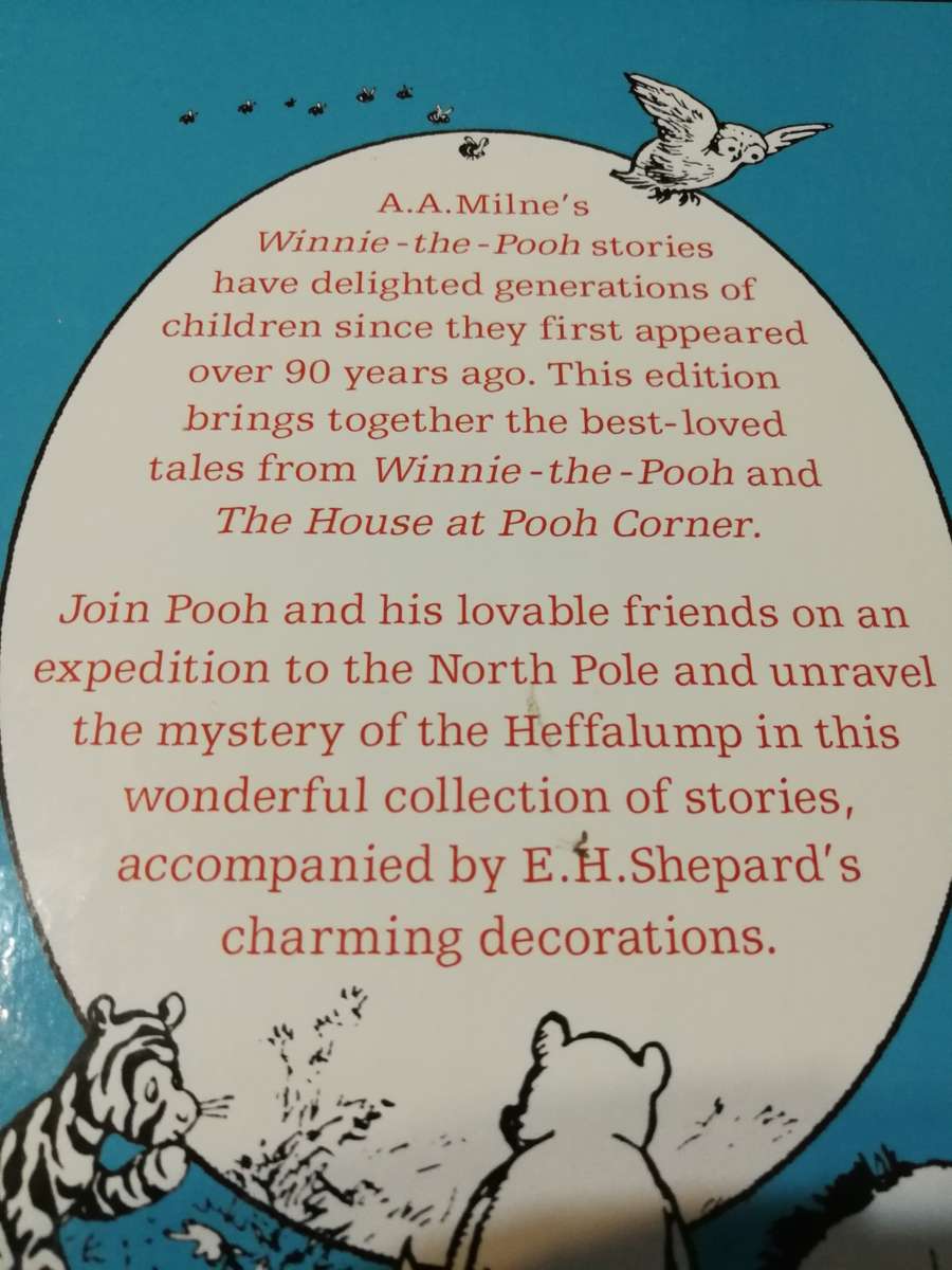 WINNIE THE POOH STORY COLLECTION A A MILNE DECORATIONS BY E H SHEPARD