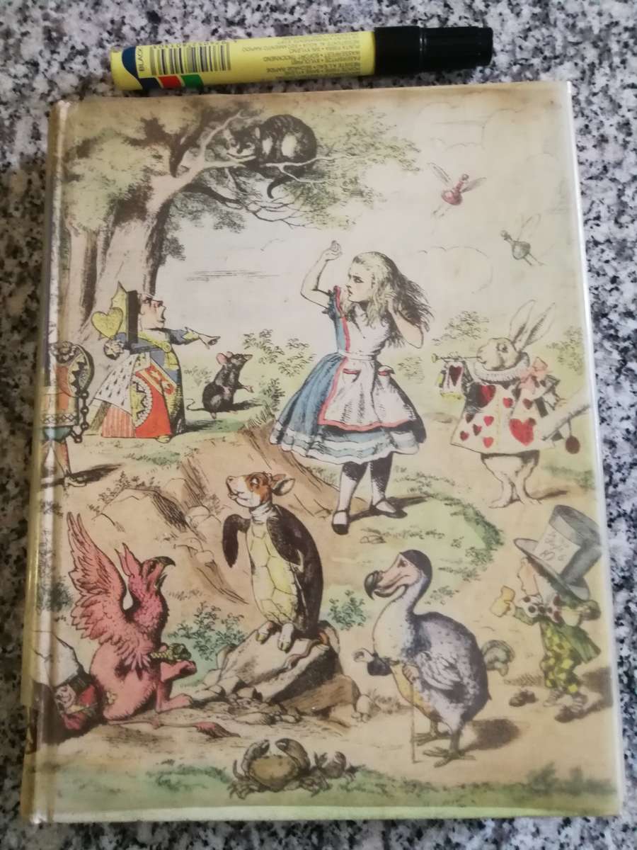 ALICE IN WONDERLAND AND THROUGH THE LOOKING GLASS LEWIS CARROLL 1946