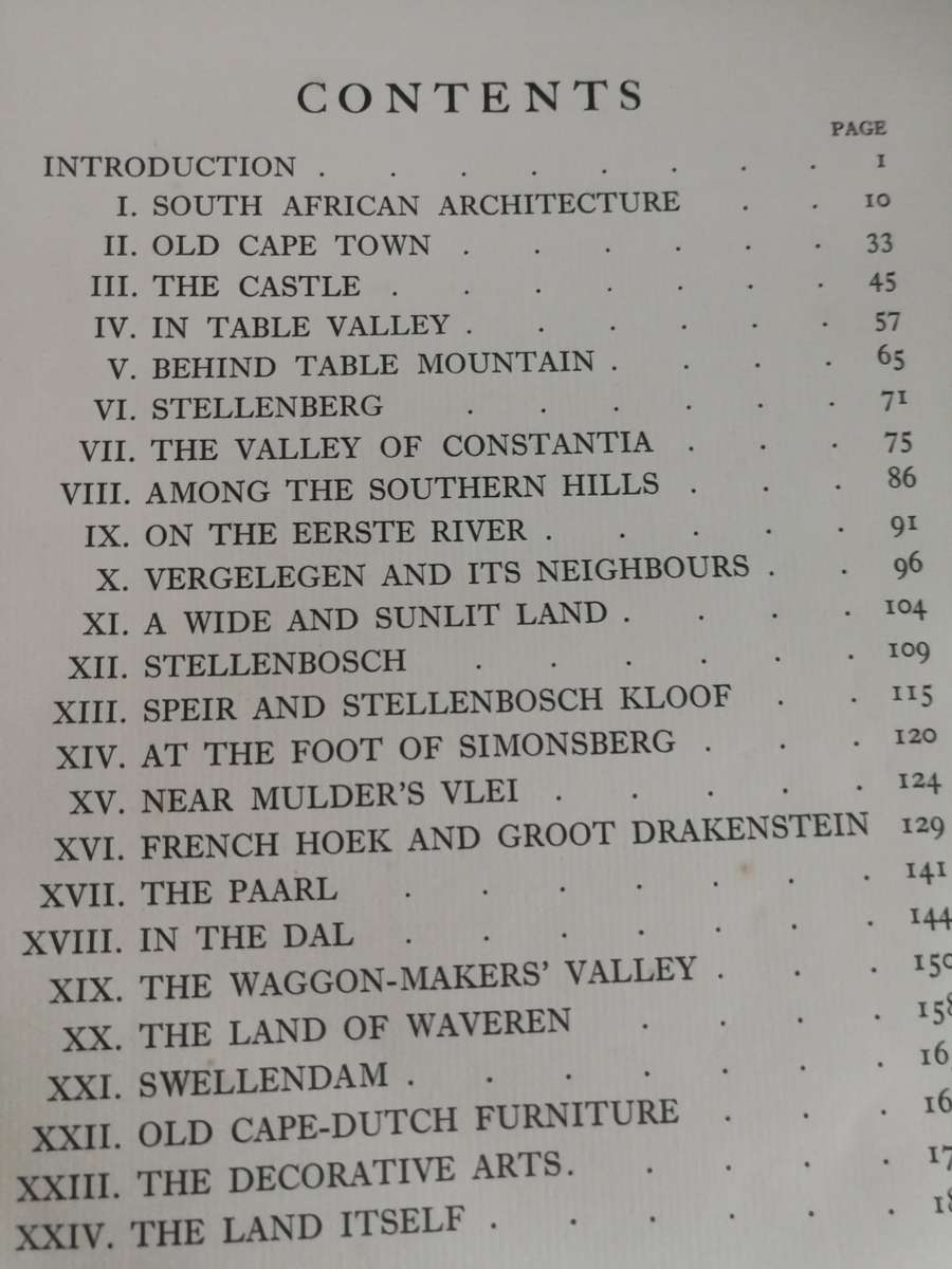 HISTORIC HOUSES OF SOUTH AFRICA by DOROTHEA FAIRBRIDGE with Preface by General J C SMUTS 1922