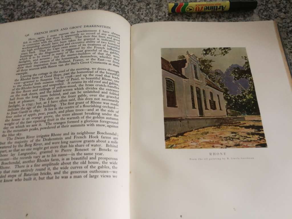 HISTORIC HOUSES OF SOUTH AFRICA by DOROTHEA FAIRBRIDGE with Preface by General J C SMUTS 1922