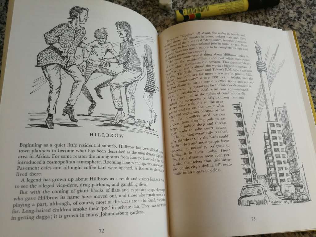 JOHANNESBURG Some Sketches of the GOLDEN METROPOLIS A A TELFORD  1969 ( JHB history )