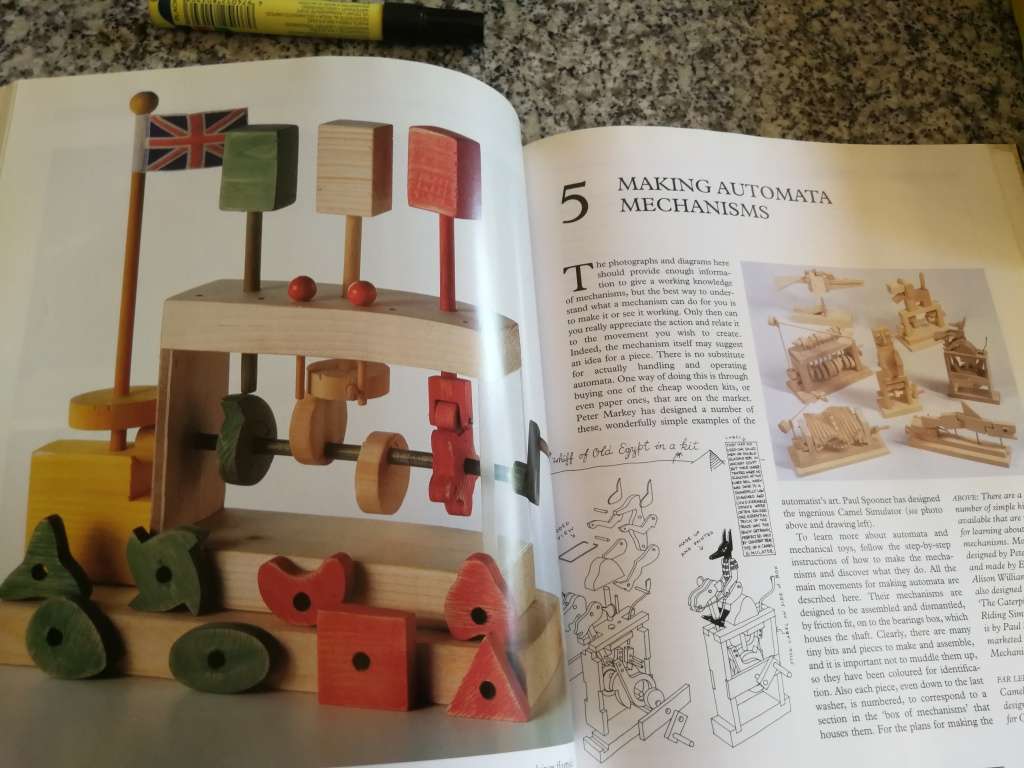 AUTOMATA and MECHANICAL TOYS RODNEY PEPPE includes the history of automata toys  Woodworking