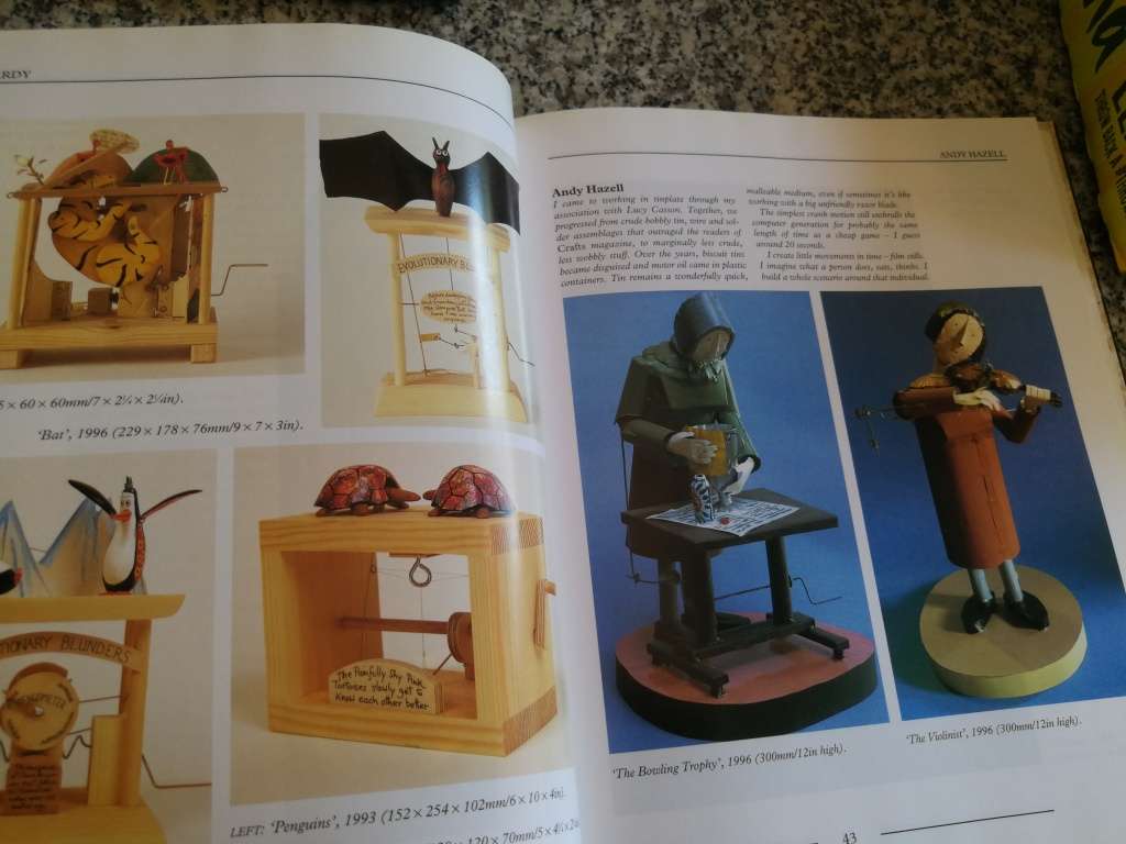 AUTOMATA and MECHANICAL TOYS RODNEY PEPPE includes the history of automata toys  Woodworking