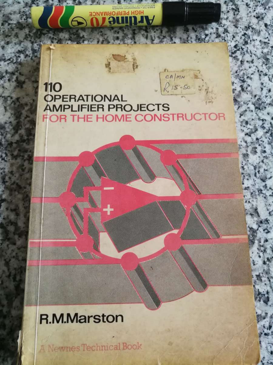 110 OPERATIONAL AMPLIFIER PROJECTS For the Home Construction R M MARSTON  electronics