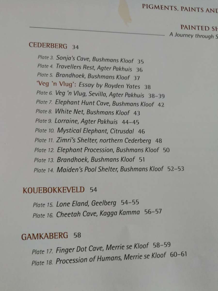 ROCK PAINTINGS of SOUTH AFRICA REVEALING A LEGACY STEPHEN TOWNLEY BASSETT Bushmen Note Description